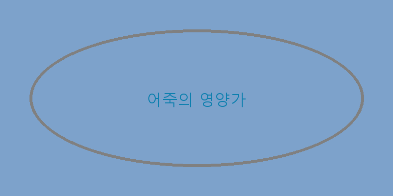 
  어죽의 영양가
 이미지