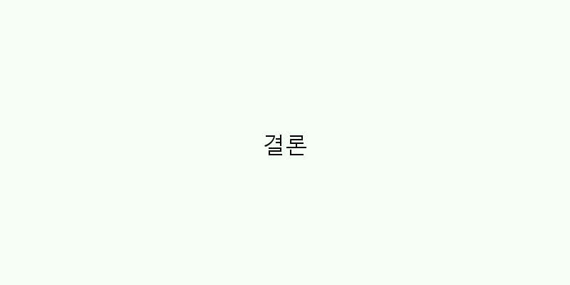 
  결론
 이미지